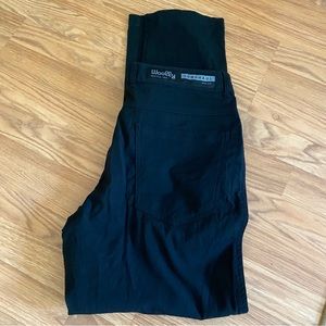 Woolly Clothing Men's Merino Wool Longhaul Pants 32x30 black